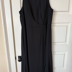 Elegant Formal Black Sleeveless Dress